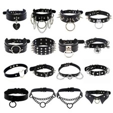 Gothic Punk PU Leather Spiked