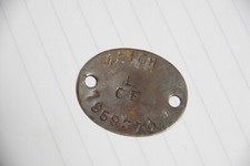 WW2 relic Dog-tag dogtag GHQ