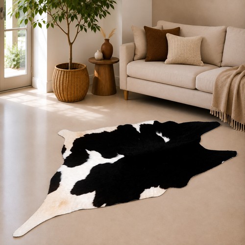 Genuine multicolour cowhide - multicolour,