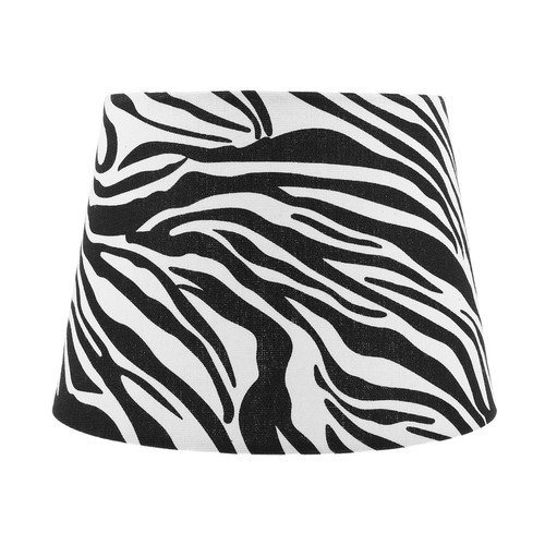 Zebra print table lamp cover - print,