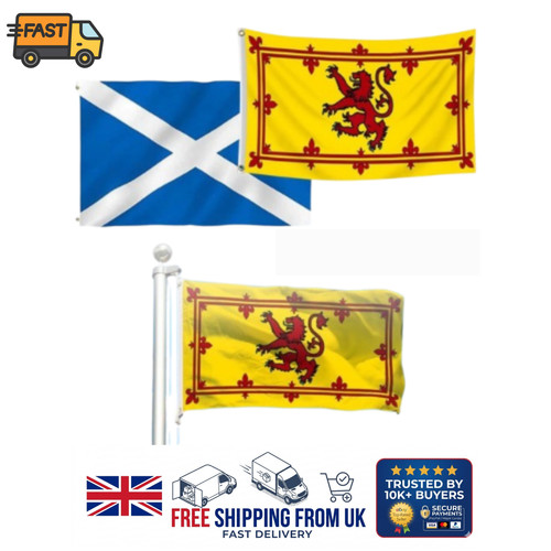 Scotland 5x3ft flags - 1-2x,