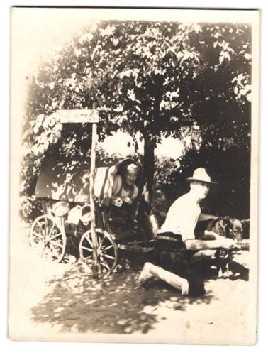 Photograph two young men - young,