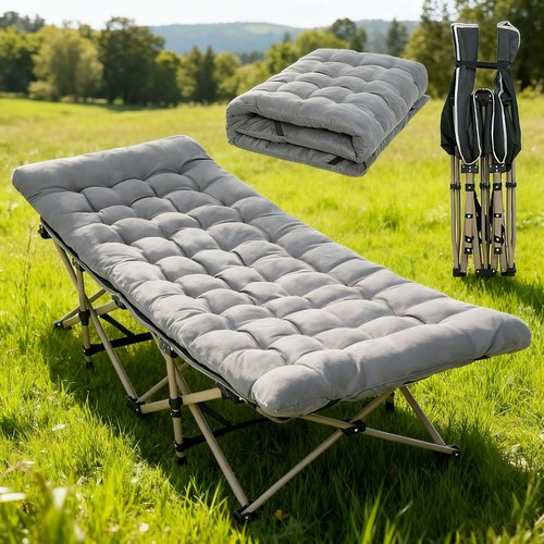 Oversized folding camping cot - camping,