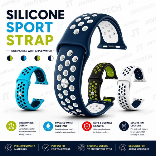 Silicone sport band for - band, apple