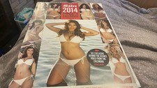 THE SUN--PAGE 3 GIRL--OFFICIAL CALENDAR 2014-- good condition