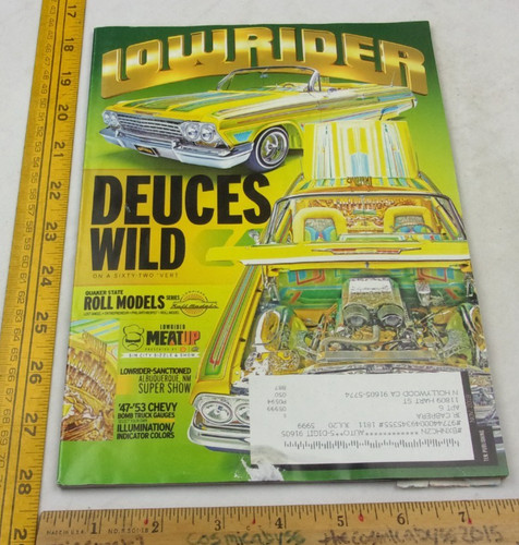 Lowrider magazine vintage - magazine, car