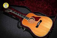 GIBSON USA Custom Shop Hummingbird Recording artist 1 of 10 "Natural/Koa + Ebony