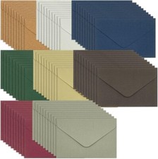 80Pcs Mini Envelopes Coloured