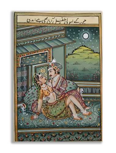 Passionate mughal king harem - king,