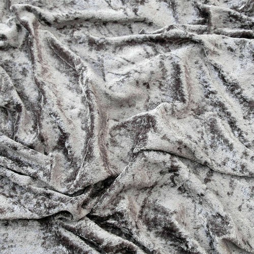 Premium crushed velvet fabric - crushed,