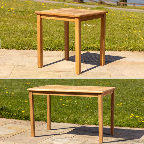 Teak outdoor table garden - outdoor,