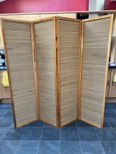 BRISTOL COLLECTION ONLY - 4 Panel Room Divider,  Folding and Freestanding.