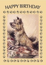 CAIRN TERRIER DOG BIRTHDAY
