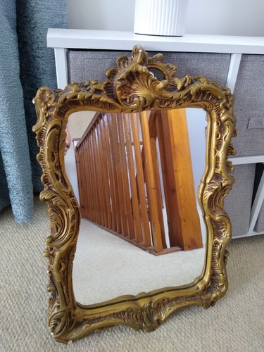 Vintage ornate gold gilded - vintage,