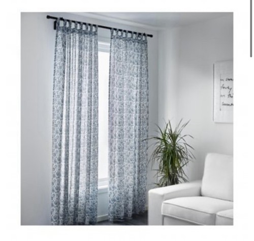 Ikea mjolkort pair curtains - mjolkort,