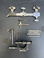 Lot Vintage Watchmakers Jewellers Jacot Pivot Lathe Tools Accessories Parts