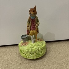 Vintage Beatrix Potter's "Mr Tod the Red Fox" Music Box by Schmid 1980’s