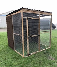 Covered Walk In Animal Run 6ft