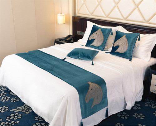 Velvet table runner cushion - velvet,