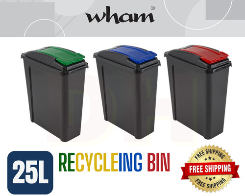 25l plastic recycle bin lift - 25l,