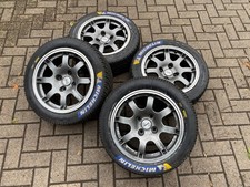 15" Speedline SL434 Anthracite Wheels & Michelin 19/57-15 Wet Tyres P2H Compound