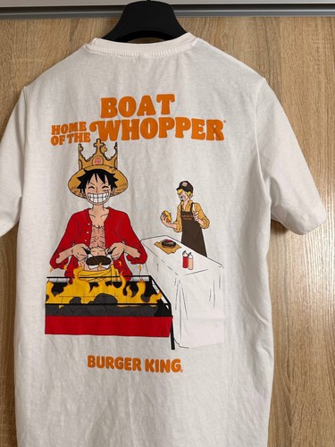 One piece burger king flame - king,