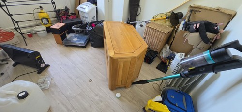 Solid oak stand 1000mm - tv,