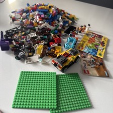 LEGO Bricks Job Lot Bundle approx 1.6kg Mixed Bag with Mini-figures