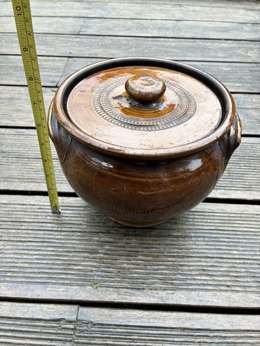 Vintage stoneware glazed - vintage,