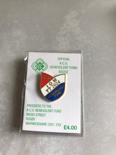 Isle man badge 2024 new - tt,