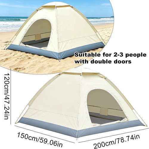 Man pop tent - 1-2, up
