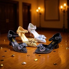 KIDS GIRLS LOW HEEL PARTY MARY