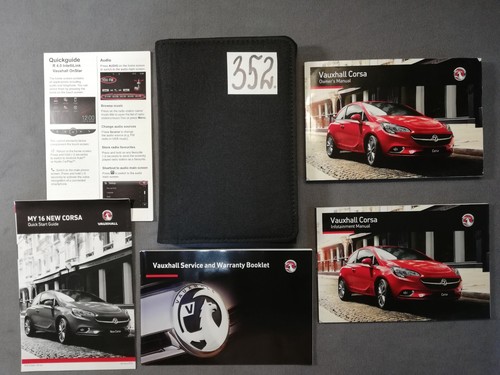 Vauxhall corsa owners - corsa, handbook