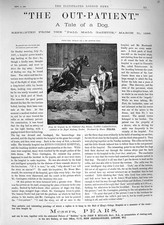 Original Old Antique Print