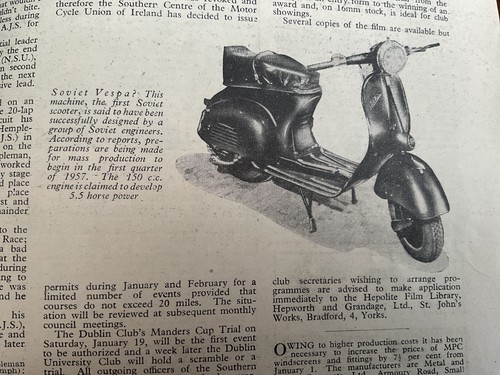 Vespa soviet russian ussr - vespa,