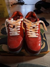 Bape Roadsta Red Camo Size 8.5