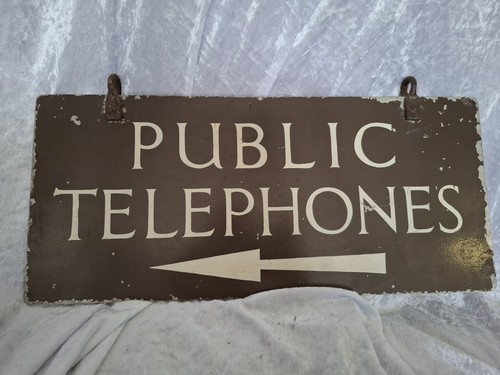 Public telephone double sided - double,
