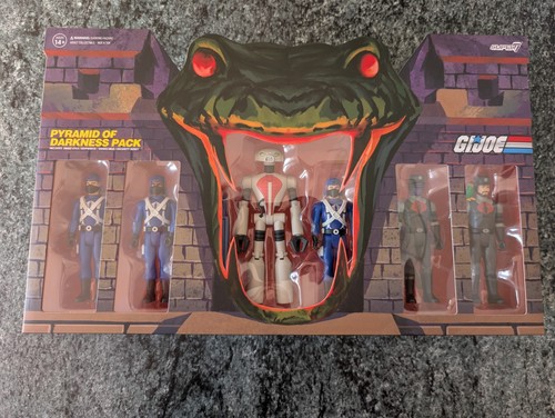 Super7 joe reaction g i - reaction, g.i