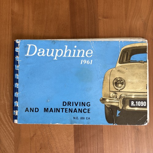 Renault dauphine 1961 driving - 1961,