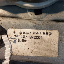 front power window lh CITROEN