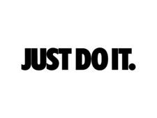 Nike Just Do it Swoosh Wall