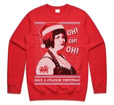 Oh Oh Oh Merry Christmas Jumper Sweater Sweatshirt Funny Nessa Ruth Gavin Welsh
