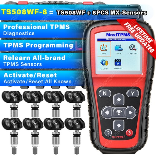 Autel ts508wfk tire - ts508wfk-8, pressure