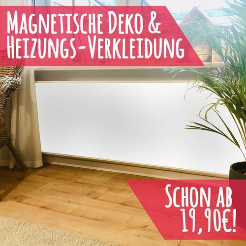 Magnetic radiator cover