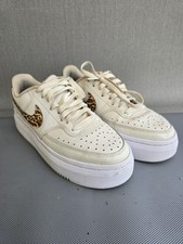 Nike Court Vision Alta Shoes Leopard Print women's size 8 Platform shoes