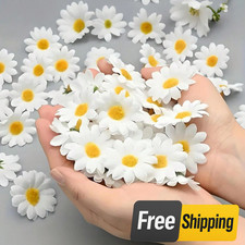 200Pcs White Daisy Artificial