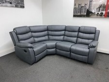 Lando Grey Leather Reversible