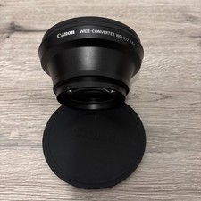Canon WD-H72 Camcorder wide angle lens for Canon XH G1/A1 + More. 72mm Thread