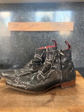 Jeffery West Snakeskin Leather