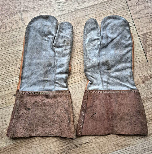 Ww1 military flying gauntlets - ww1,